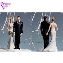 High Quality The Love Pinch Bridal Couple Figurine Caucasian Couple Wedding Cake Topper